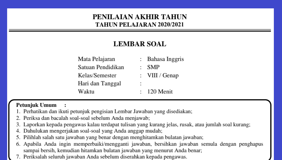 Rumus Bahasa Lampung