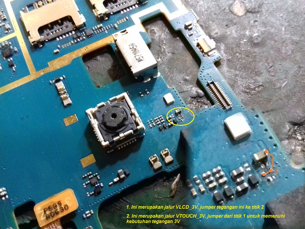 Tiander Cellular Samsung SMG318 Galaxy V Plus (Touchscreen Tidak