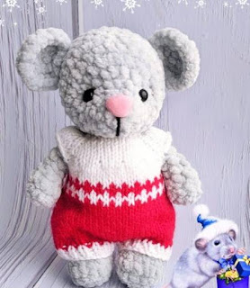 PATRON GRATIS RATON AMIGURUMI 37972