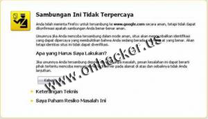 Cara Mengatasi Pesan Sambungan Tidak Terpercaya pada Browser Firefox