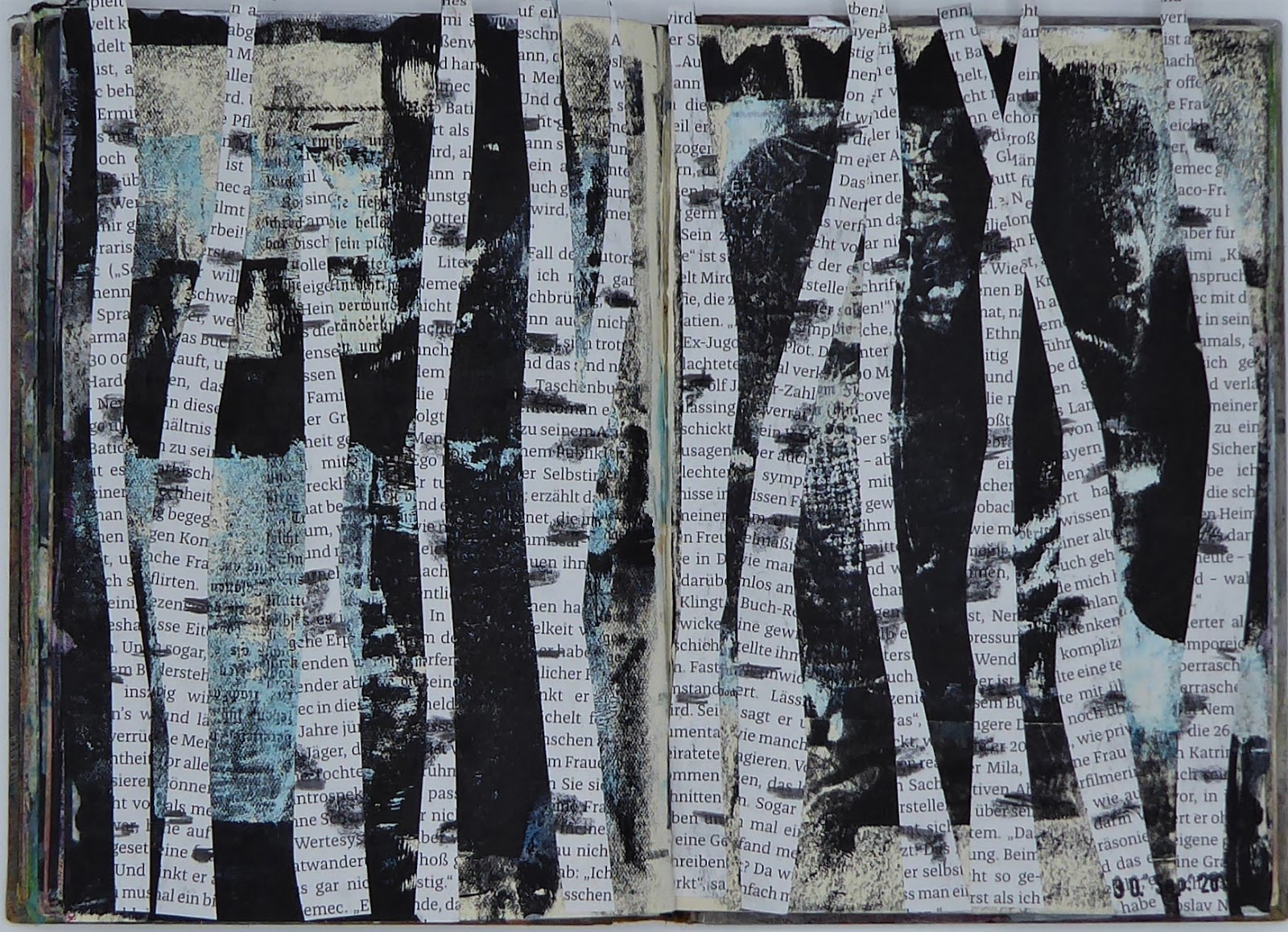 BUNTPAPIERFABRIK Makro am Montag und Bäume aus Papier