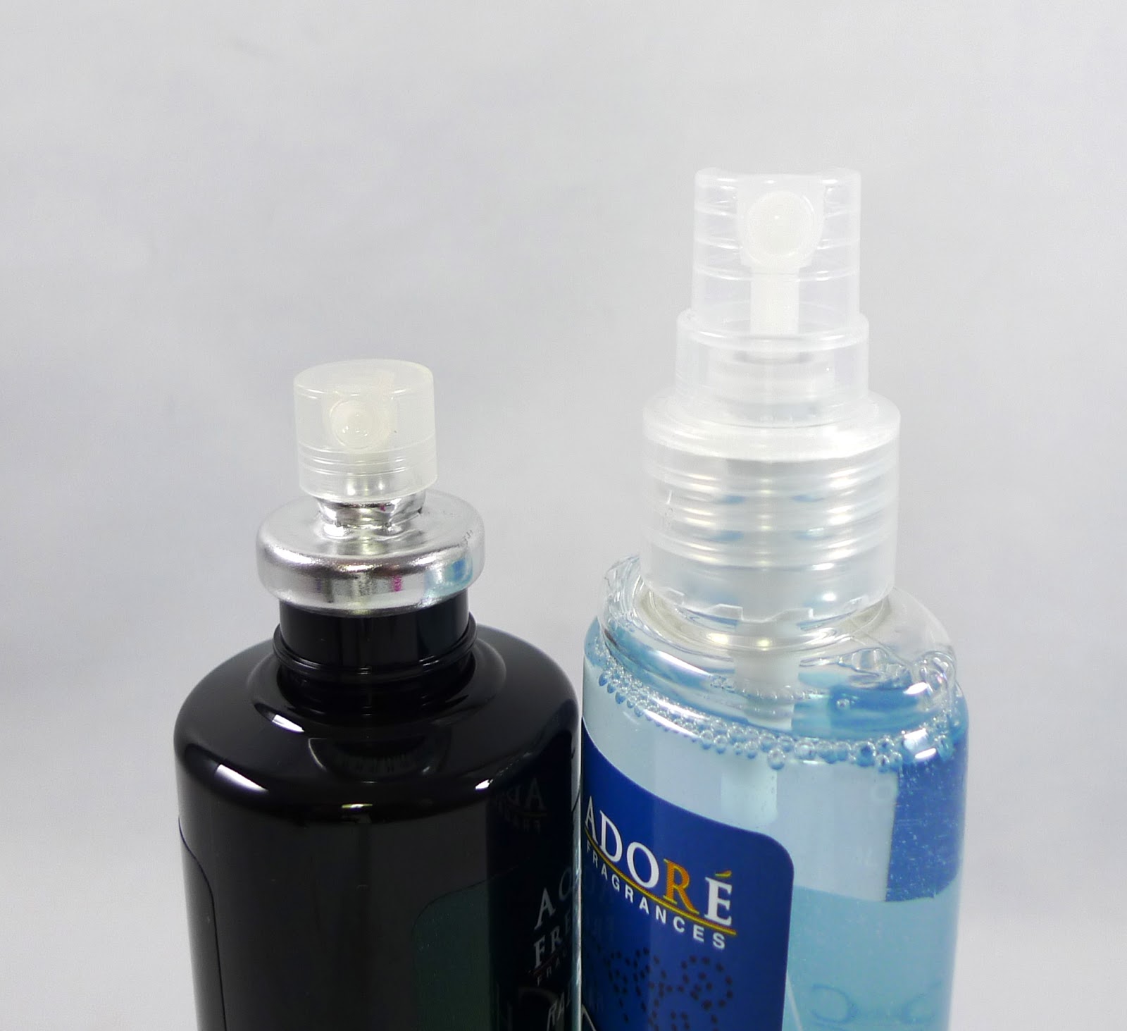 Review Aqua Fresco and Adore Colognes