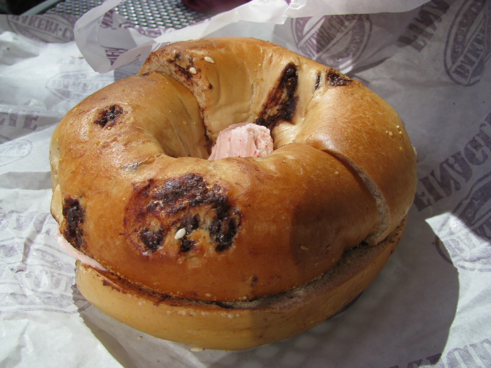 Corrie Food Finagle a Bagel Boston, MA