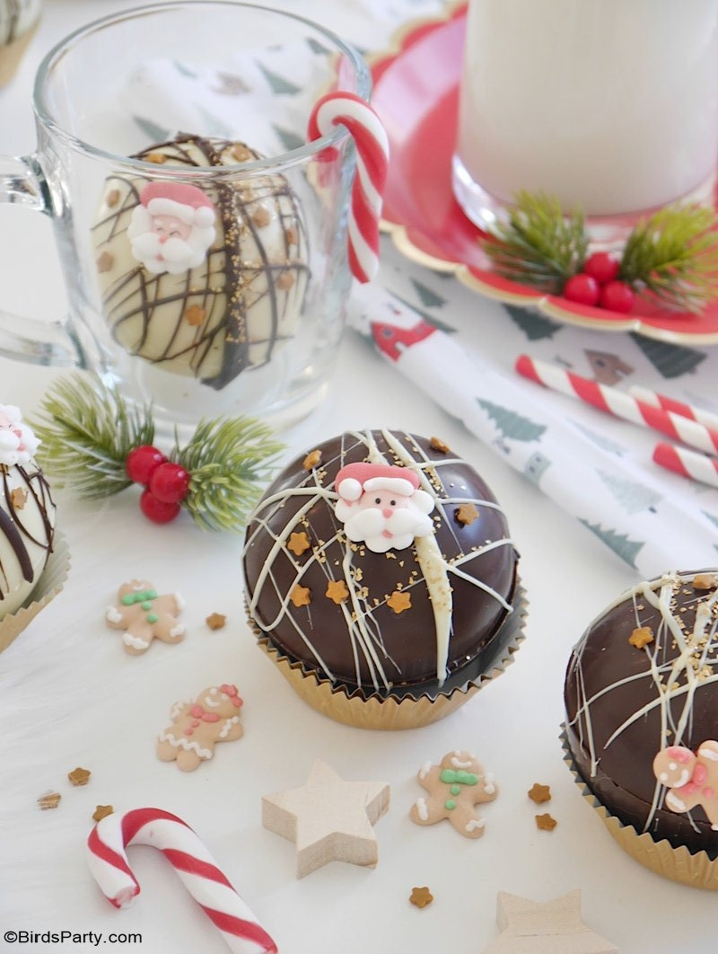 How To Make Hot Cocoa Bombs for Christmas Party Ideas Party