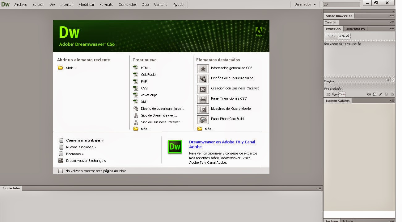 Mi cofre de Descarga Adobe Dreamweaver