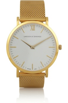 LARSSON & JENNINGS CM gold-plated watch