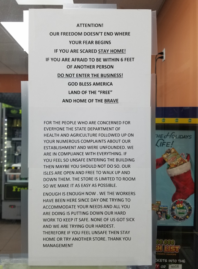 Neon Rocketship Land Of The Free, Home Of The Virus