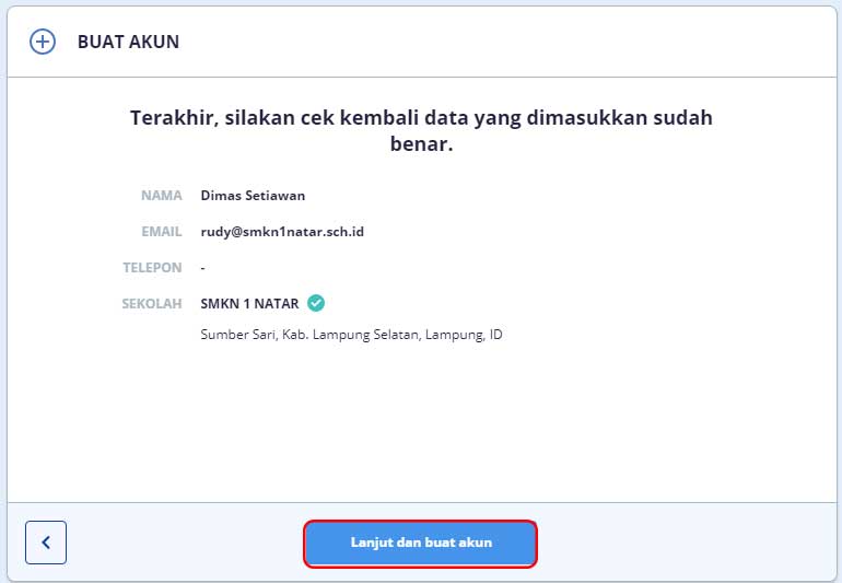 pendaftaran akun quipper school guru