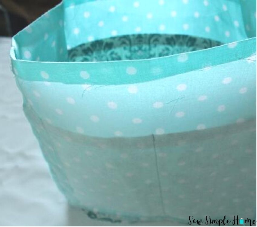 how to sew an organizer bag