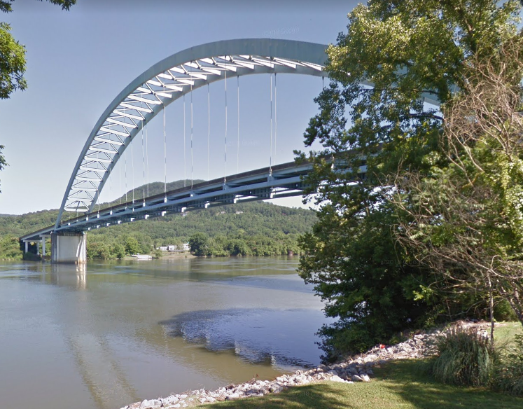 Industrial History 1981 Shelby Rhinehart Bridge Over The Tennessee industrial-history-1981-shelby-rhinehart-bridge-over-the-tennessee