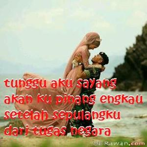 Kumpulan Gambar DP BBM Kata Kata Romantis Tentara
