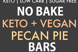 No Bake Paleo Vegan Pecan Pie Bars Recipe (Low Carb, Keto)
