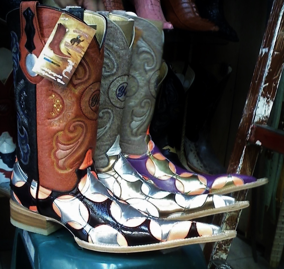 BOTAS VAQUERAS: BOTAS VAQUERAS EXTRAVAGANTES