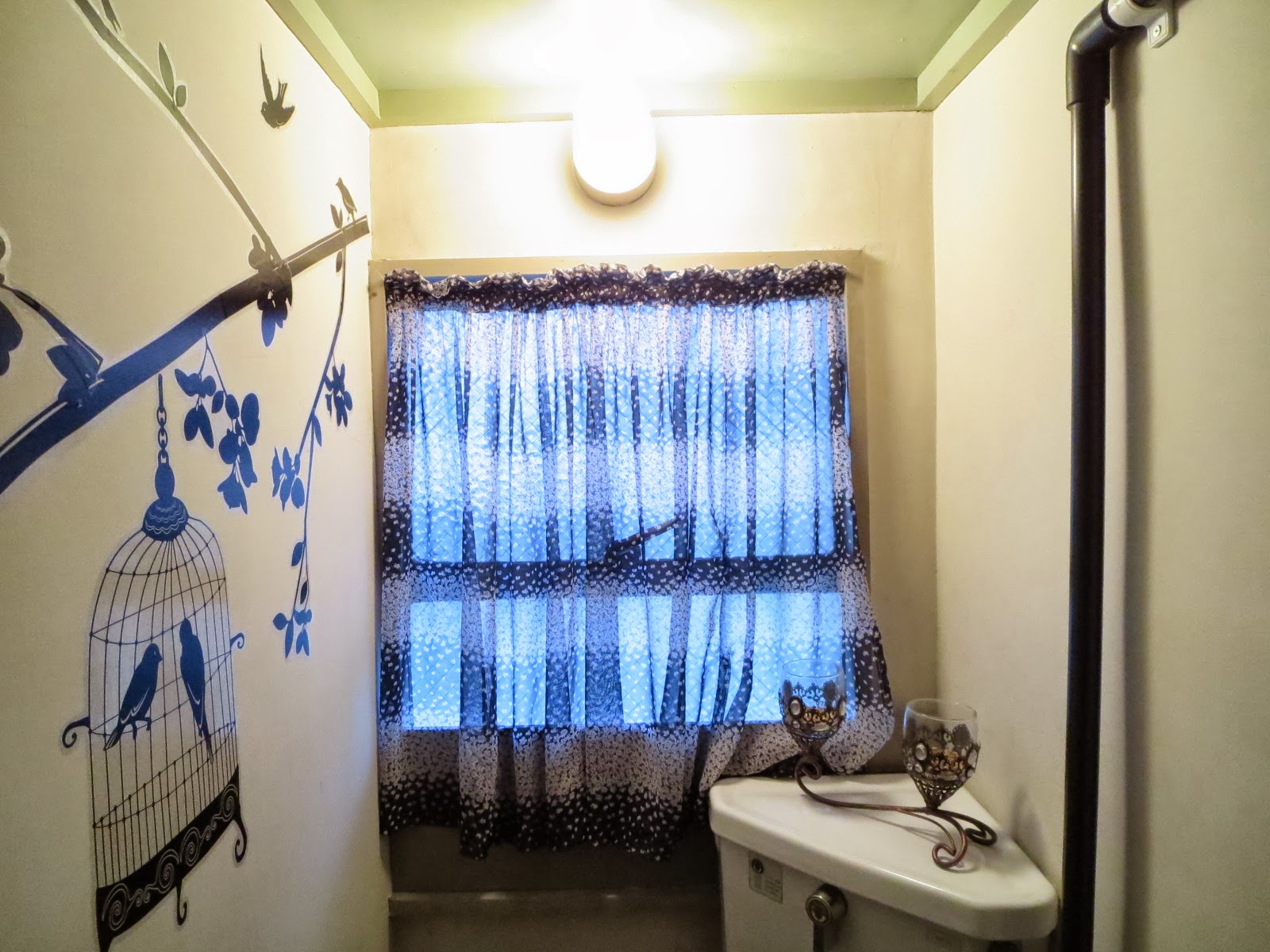 アラフォー賃貸マンションを劇的リフォームする おトイレだって手作りカフェカーテン！