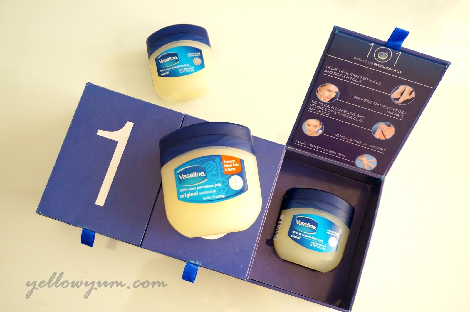 Vaseline Petroleum Jelly The Original Wonder Jelly Yellow Yum