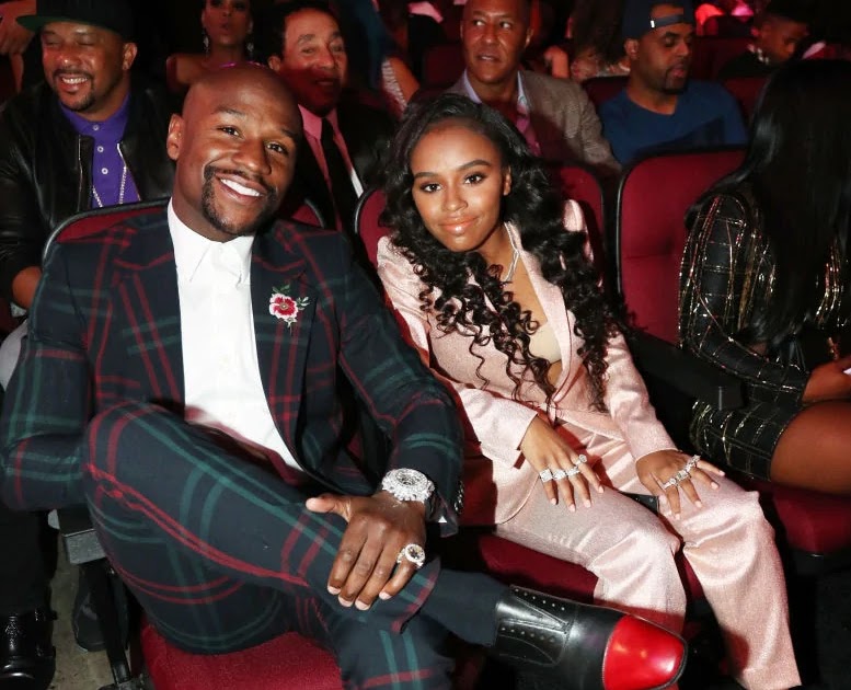 Floyd Mayweather's 20yearold daughter , confirms that she's pregnant