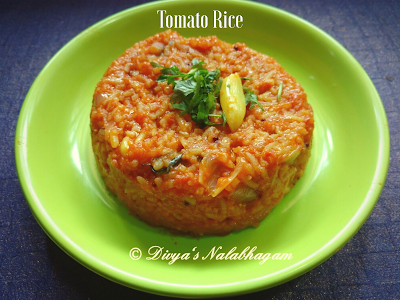 Thakkali Sadam | Tomato Rice In Electric Rice Cooker 