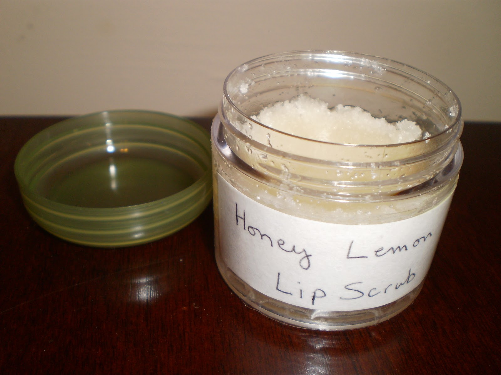 Witty Title Honey Lemon Lip Scrub