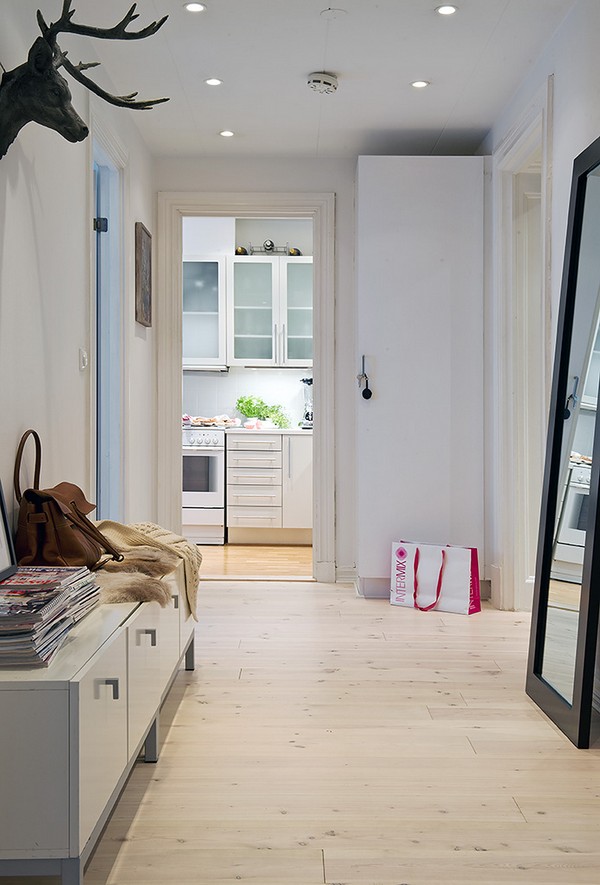 Apartamento Escandinavo Presentando un Diseño Original y Elegante.