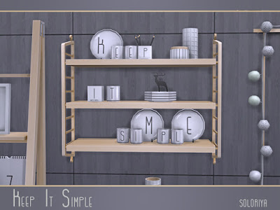 "Лесная фантазия" - мебель и декор для Sims 4 со ссылкой для скачивания