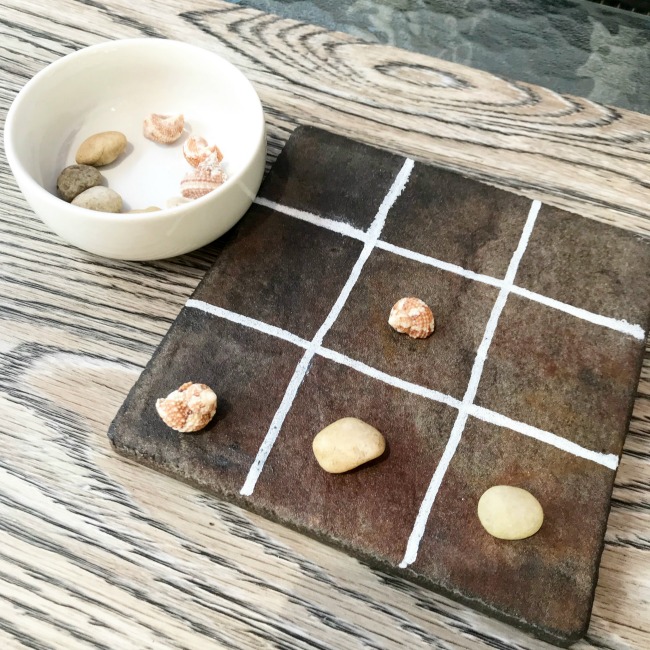 Summer DIY Tic-Tac-Toe Game