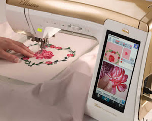 Embroidery with a  2008 Babylock Elllisimo