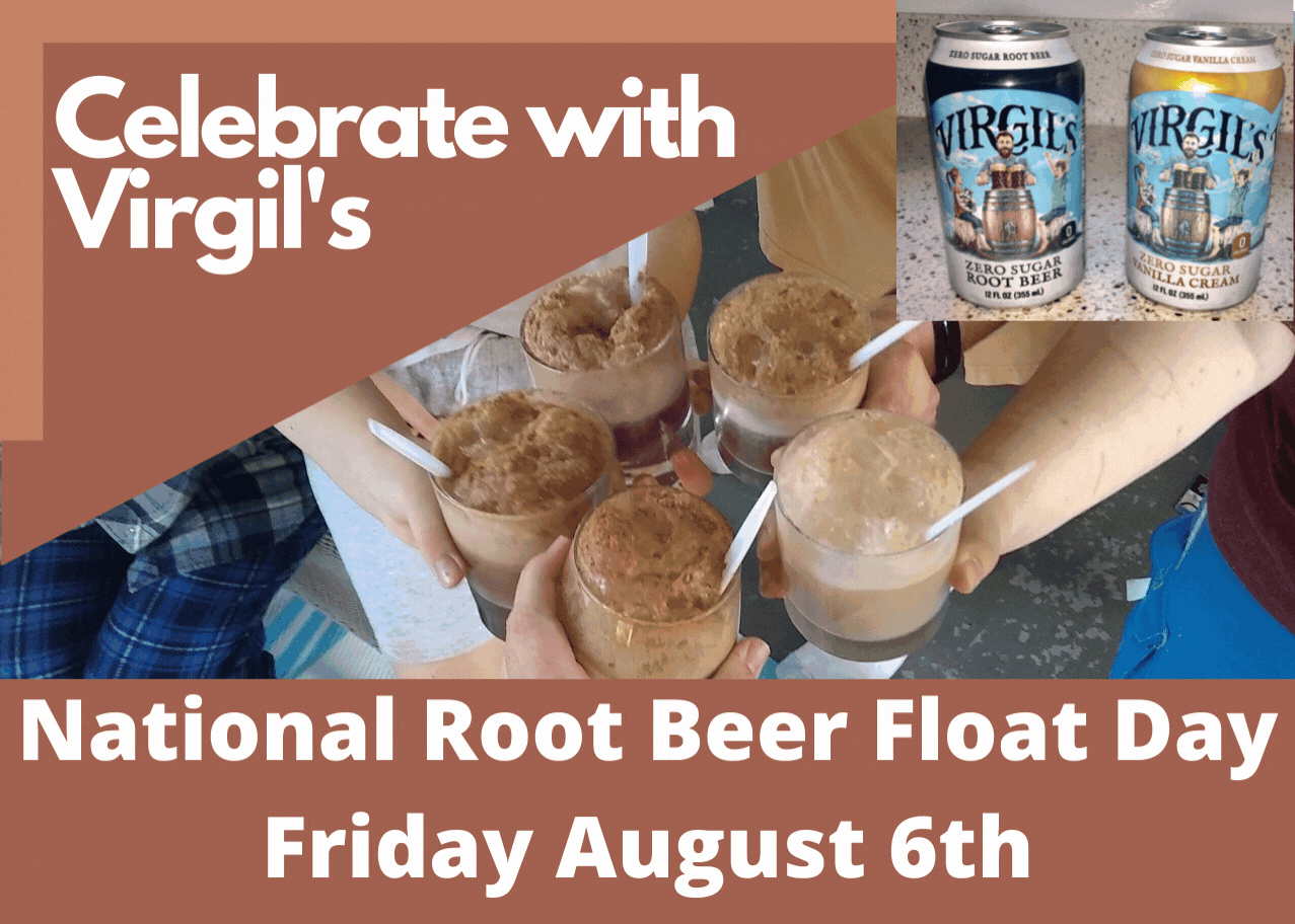Celebrate National Root Beer Float Day with Virgil's Handcrafted Root