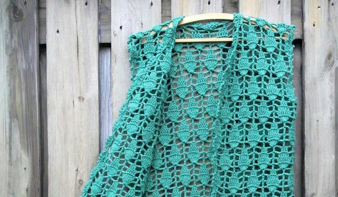 Crochet and Knitting Free pattern crochet lace jacket