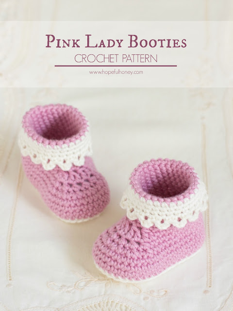  Craft, Crochet, Create: Pink Lady Baby Booties  Free Crochet Pattern