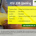 Health and Safety Job Opening