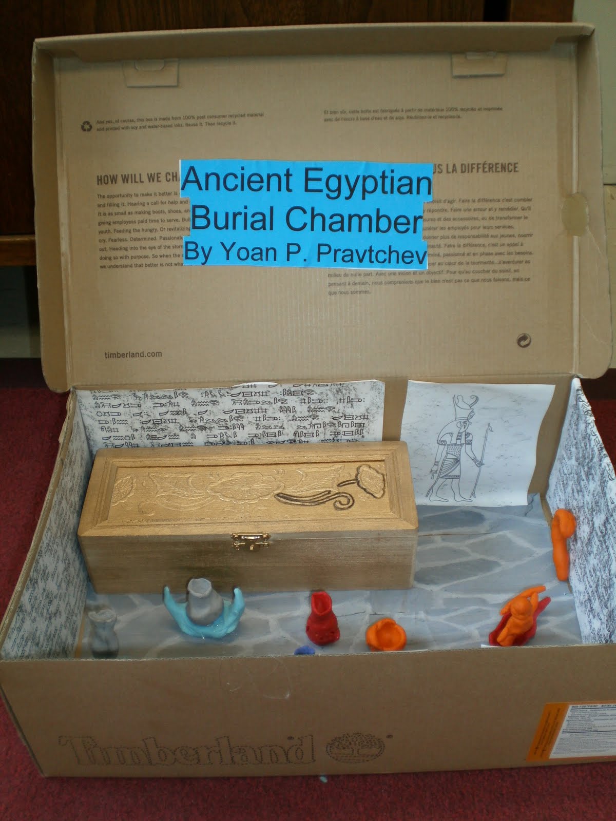 Ancient egyptian tomb art picture