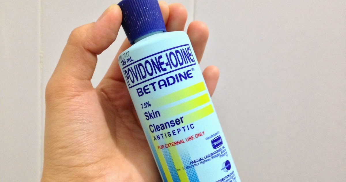 Live, Laugh, Love with Gladz Powerful Skin Germ Killer Betadine