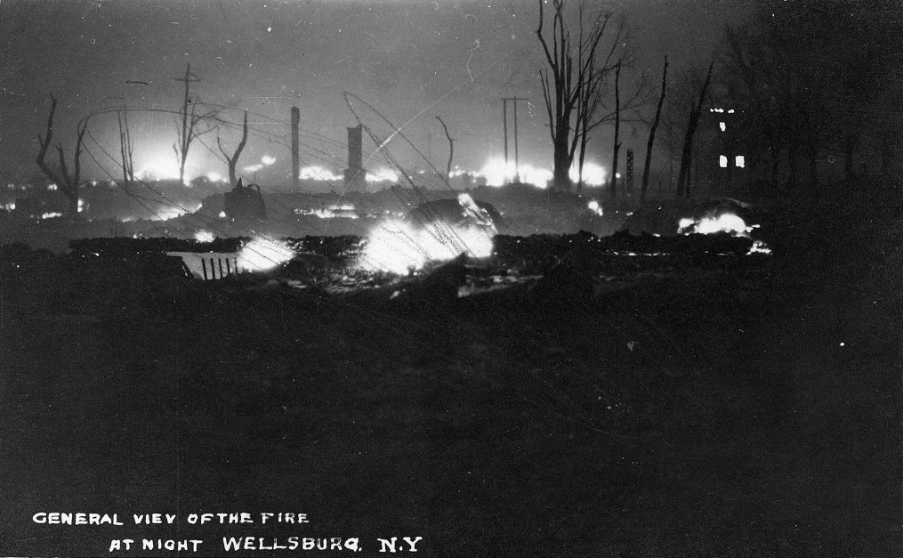 Chemung County Historical Society The Wellsburg Fire of 1912