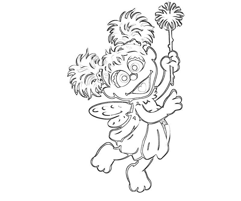 abby cadabby and elmo coloring pages - photo #16