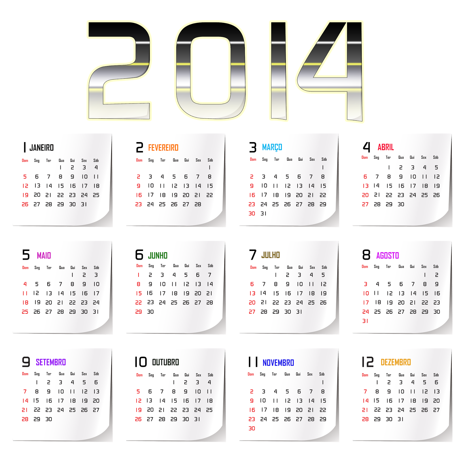 Calendario Marzo 2014 Para Imprimir Calendario 2014 P