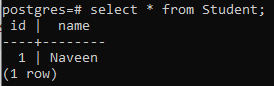 Introduction On PostgreSQL Database Using Docker