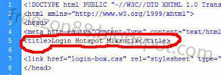 login hotspot mikrotik