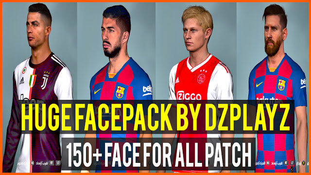 Pes 2017 New Facepack 2019 150 Faces Kazemario Evolution