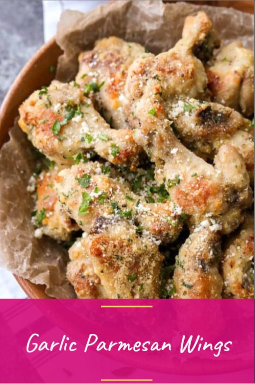 Garlic Parmesan Wings Garlic Parmesan Wings my health Three