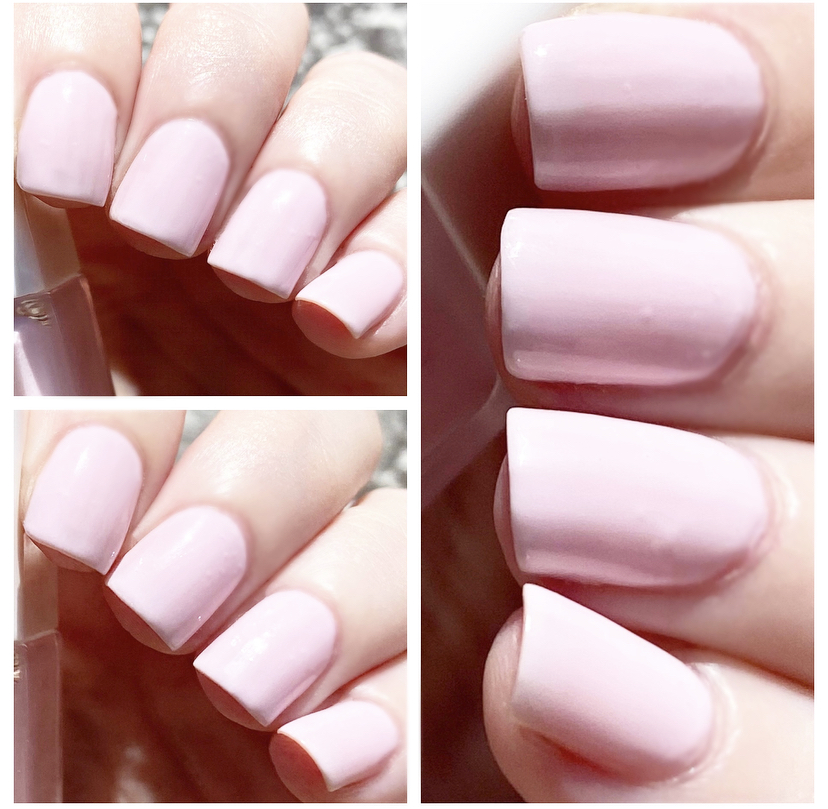 cat eyes & skinny jeans NOTD NAILS INC. Relationship Status Blushing Nail Polish in Victoria