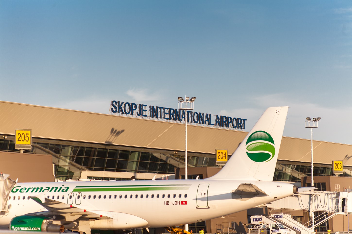 Macedonian airports with regional hub ambitions