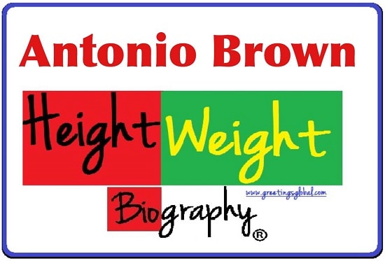 Antonio brown Height weight