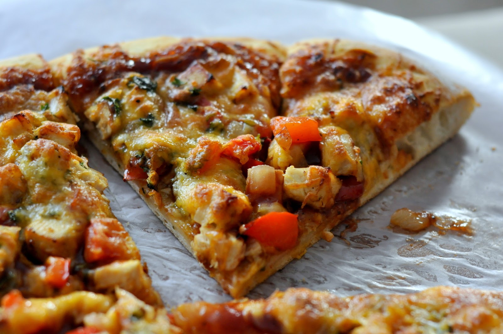Barbecue Chicken Pizza | Taste As You Go