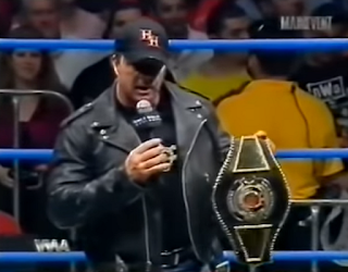 WWA The Inception 2001 - Bret 'The Hitman' Hart reveals the WWA Championship