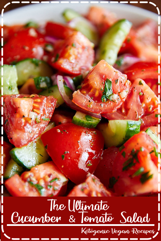 The Ultimate Cucumber & Tomato Salad Joy Food Susante