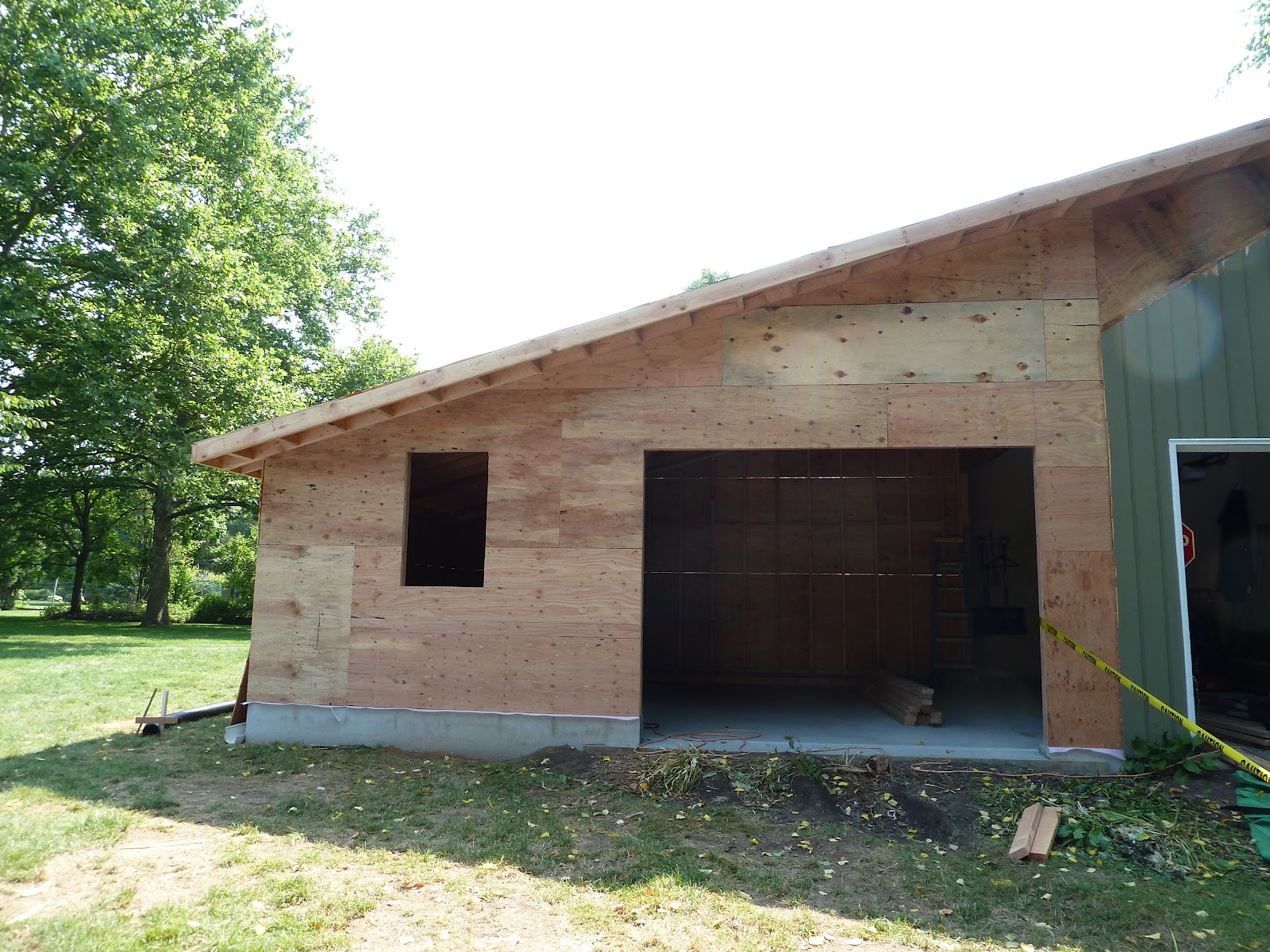 A&E Construction's Blog: Garage Addition Part 2