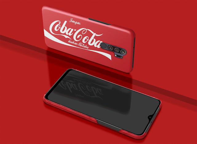 Mockup Case 3D Xiaomi Redmi 9