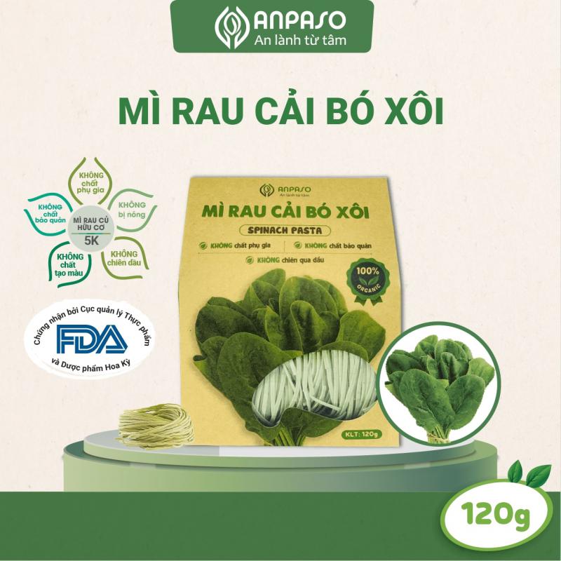 Mì Cải Bó Xôi Organic Anpaso