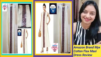 amazon myx maxi dress review, amazon brand review, maxi dress for women