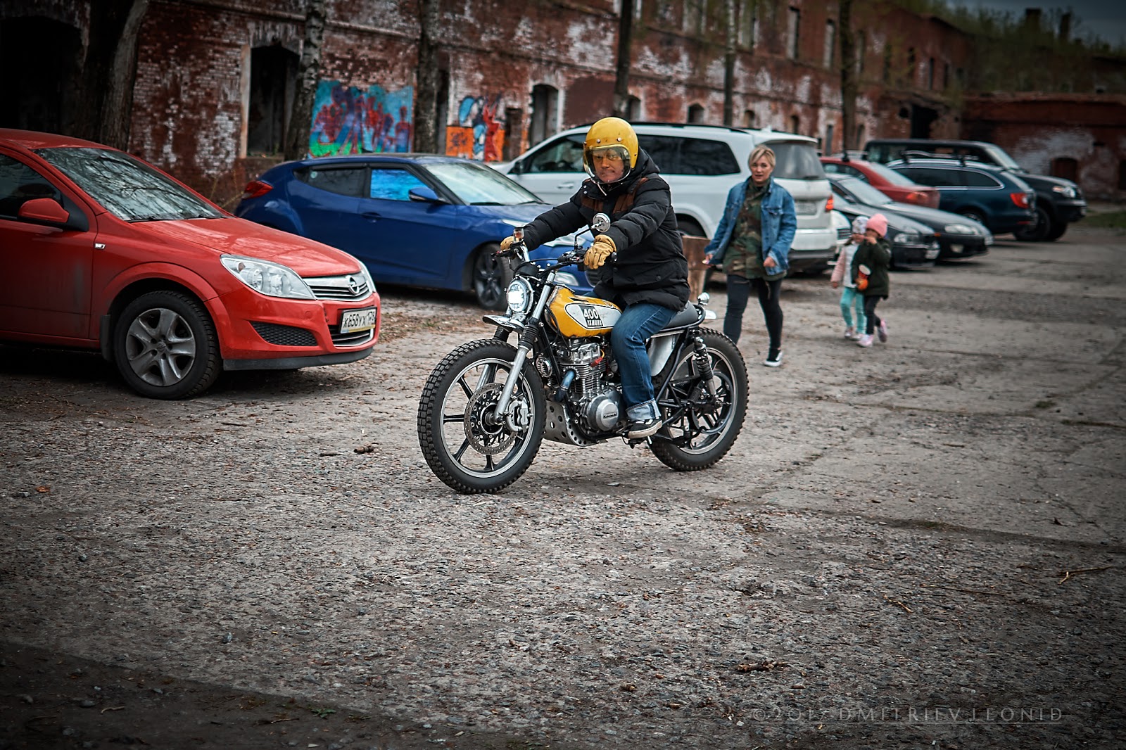 kawasaki kz440 scrambler